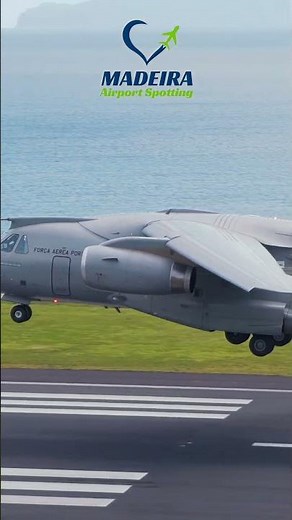 Stunning EMBRAER KC390 Landing at Madeira Airport