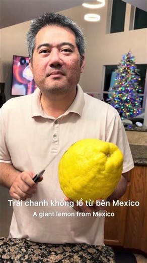 Giant lemons from Mexico