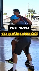 Master the post move in 1 min. 1 on 1 sessions are back, DM for inquiries #basketballskills #basketballtraining #basketball #postmove | Coach C