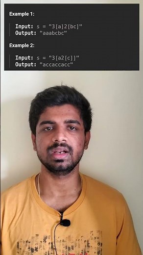 Zoho Round 2 question | Decode String | Tamil