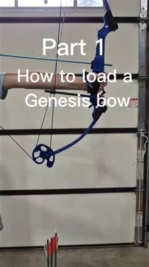 How to load your Genesis bow. #bow #shoot #arrow #outdoors #learning #lesson