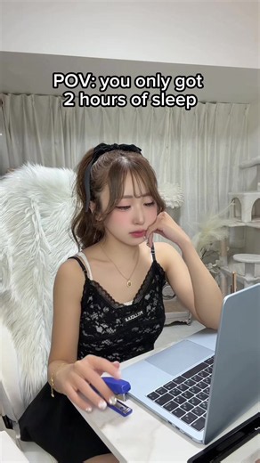 2時間しか寝れなかった時🥱 #Relatable #sleepdeprivation #睡眠不足 | sleep deprivation song