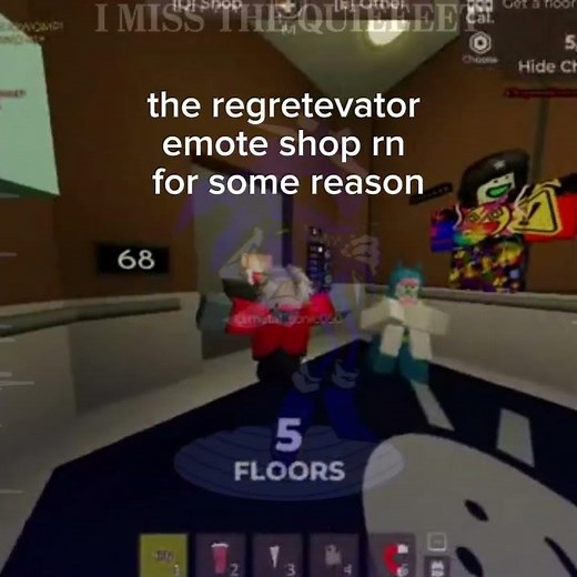 regretevator i miss the quiet