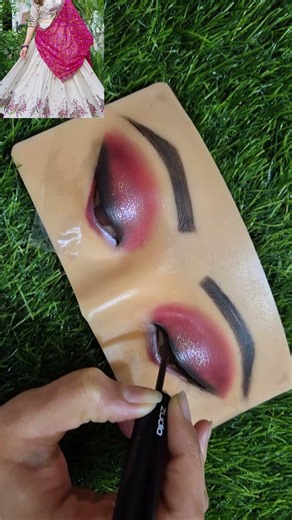 last minute beautiful smudge eye makeup tutorial ✨️ Dummy eye makeup tutorial ✨️ 💖 #shorts #viral