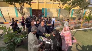 7.3K views · 42 reactions | Mr. Rana Mashood Ahmad Khan, Chairman of the Prime Minister’s Youth Programme (PMYP), along with Director General NAVTTC, Dr. Fida Bazai, visited the Central Jail Karachi. #NAVTTC #pmyp #PMYSDP #icmakarachi #karachi #Pakistan | National Vocational and Technical Training Commission (NAVTTC) | Facebook