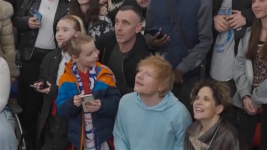 British popstar Ed Sheeran surprises school students with music lessons