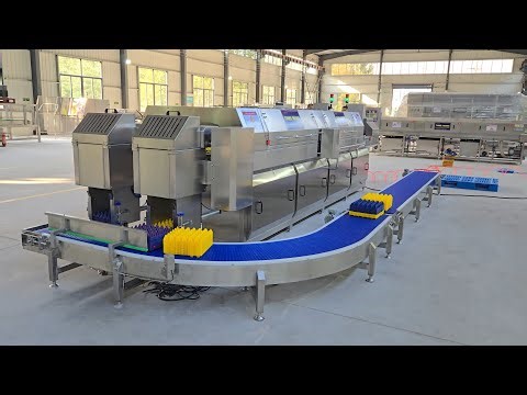 KW-5000 Egg Tray Washing System - Single-person Operation