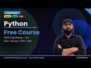 Python Full Course for Beginners 2026 | Learn Python from Scratch (Free Complete Course)