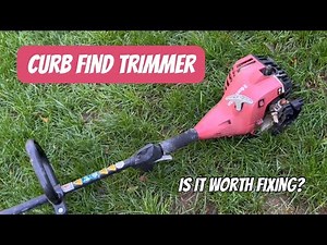 Free Curb Find Homelite String Trimmer - Worth Fixing?