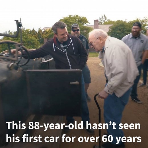2.2M views · 5.3K reactions | These guys are getting this 88-year-old's century-old car running again! 朗 Credit: Fat Fender Garage | VT | Facebook