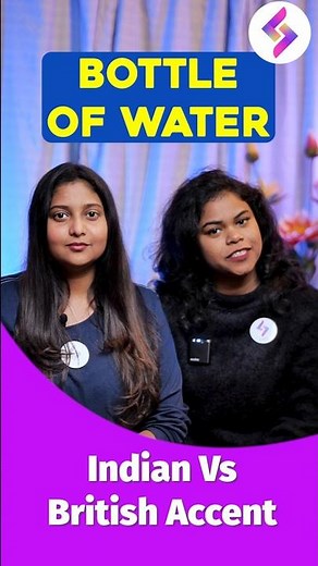 Indian vs British Accent - Learn spoken English #seekhoenglish