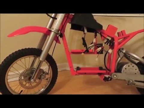 Razor MX500 Lithium Battery Upgrade