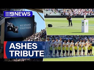 John Williamson performs iconic classic "True Blue" in Bondi tribute | 9 News Australia