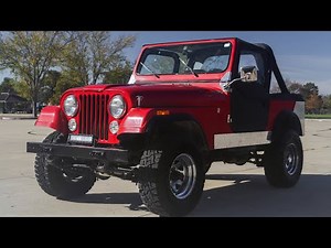 1985 Jeep CJ-7 258ci I6 Walk-around Video