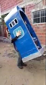 portable toilet costume