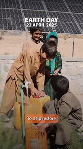 2.6K views · 16 reactions | This Earth Day we celebrate sustainability by harnessing the power of the sun. ☀️ Solar-powered water systems are changing the way people address climate change in the communities we work with. As the climate changes, we’re changing too. ☀️ #EarthDay2025 #InternationalMotherEarthDay #SolarEnergy #Solar #CleanWater #WorldVision #Climatechange | World Vision Australia | Facebook