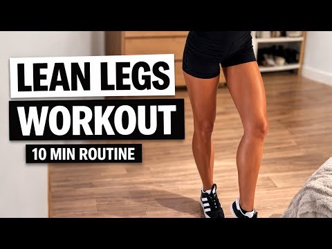 10 MIN LEAN LEGS WORKOUT | Slim & Tone Your Legs (Pilates)
