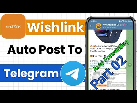 Wishlink auto post telegram | Wishlink auto forwarding post Telegram | Auto-Post Telegram part2