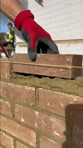tutorial on how to lay bricks well and quickly #woodworking