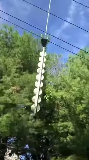 Helicopter tree line trimming