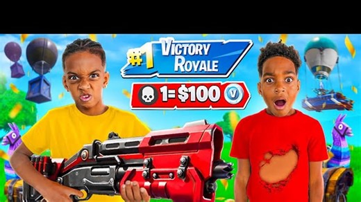 Prince Family Clubhouse S18:E08 - Fortnite Kill Challenge