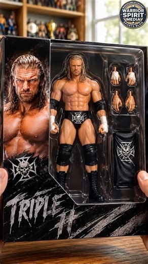 WWE Triple H Figure: INSANE Wrestling Action Figure Collectible 🔥#shorts #tripleh #actionfigures