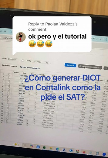 Generando DIOT en Contalink: Guía para el SAT
