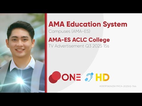 AMA-ES ACLC College TV Ad Q3 2025 15s (Philippines) [CC/HD]
