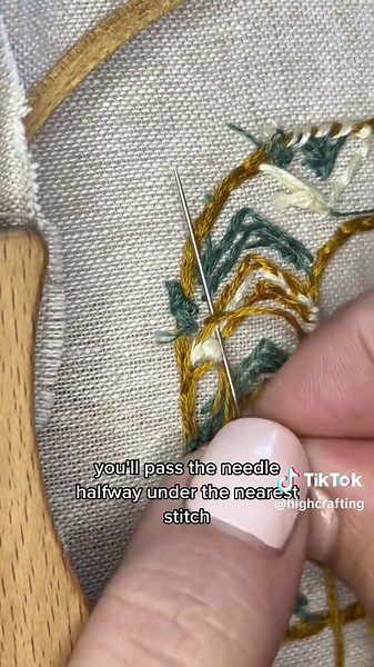 DIY French Knot Embroidery Tie-Off Tutorial