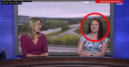 Pregnant News Anchor Stays On Air For 3 Hours After Her Water Breaks