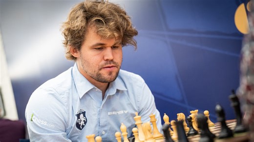 When a 'tired' Magnus Carlsen faced off against a former Norwegian champion in an unusual game full of twists and turns