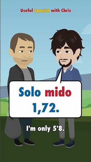 Learn Spanish: How tall are you?