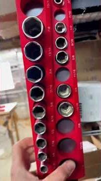 #SocketSet #SocketOrganizer #ToolOrganization#MechanicTools #Tools