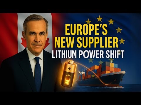 Canada Just Locked Europe’s Copper & Lithium Supply — A Quiet Trade Revolution (U.S. Left Watching)