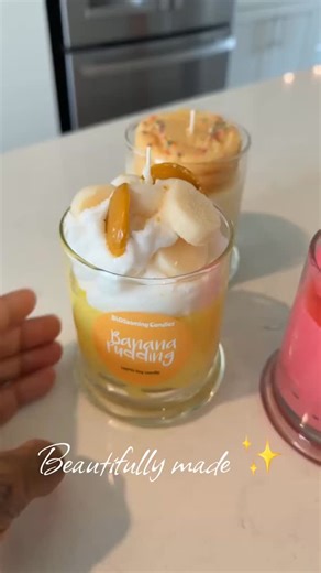 Candles look so real 﫣 OMGEEE @Blossomingcandles THANK YOU ❤️ Get your candles now  #candles #wax #fypシ゚viral #explorepage✨ #tiktok #wax #candles #explorepage✨ #shop #viral #review #zyxcba #xybca #blossomingcandles #fruit #cookies #bannapudding #fypreelsinstagram #waxcandles #watermelon | Bella Bella | Facebook