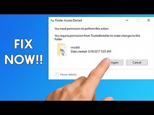 You Need Permission to Perform This Action : EASY Fix (Windows 11/10)