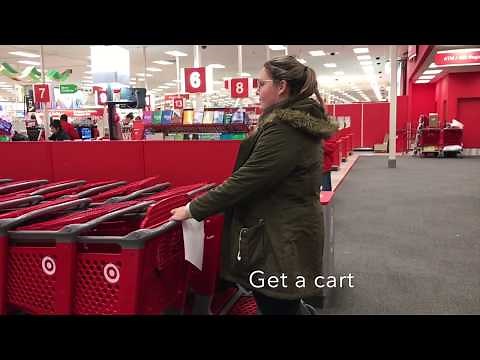 buying groceries using a debit card