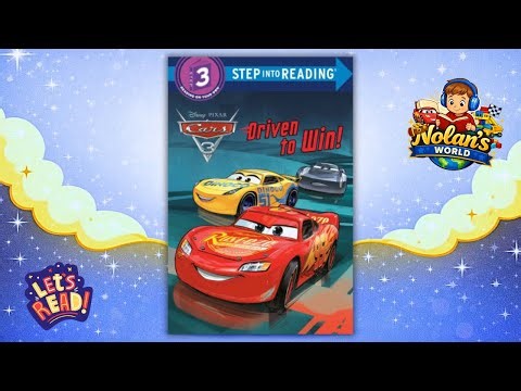 Cars 3 Lightning McQueen Read Aloud, Driven to Win, Disney Pixar Storytime