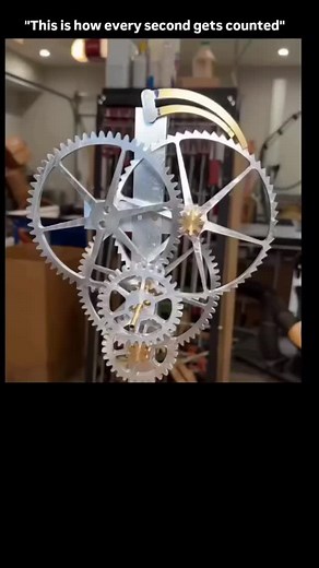 Physic Hub | This captivating video showcases a beautiful, mechanical kinetic sculpture known as a rolling ball clock or gravity clock. The device uses... | Instagram