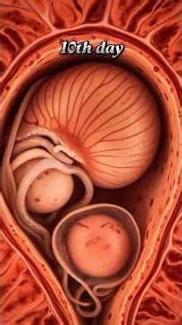 Baby Development in Mother’s Womb | Day by Day Miracle | #womb #biology #growingchild