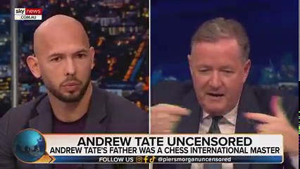 Social media personality Andrew Tate has sat down with Sky News Australia host Piers Morgan to play each other in a game of chess while also discussing how the game reflects life. Watch the full episode at www.skynews.com.au/flash | Sky News Australia