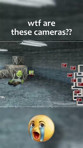 WHAT ARE THESE CAMERAS???? #fnaf #scary #fivenightsatwariosfangame #horror #gmod #funny #horrortok