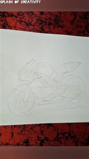 Bike Drawing Tutorial ✏️ | Superbike Sketch Step by Step