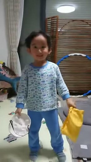 3歳児のひょっとこ踊り