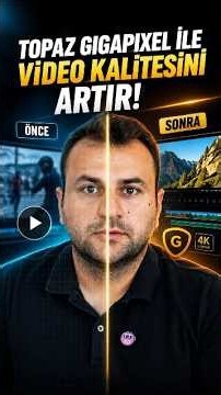 How to Upscale Low-Quality Videos to 4K! (Topaz Gigapixel AI)