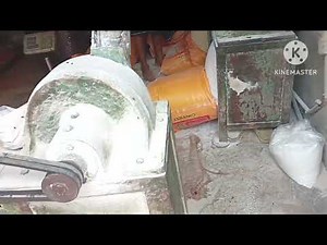 Rice powder making machine.