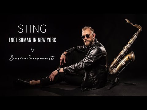 Sting - Englishman In New York | 80s Remix Saxophone Cover by Barzdotas Saksofonistas