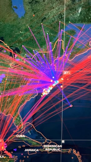 It’s a ton of plasma lightning off the east coast of the United States | Gina Maria Colvin Hill