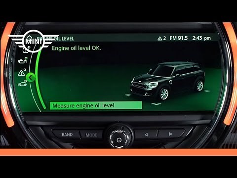 MINI USA | MINI Connected With Touchscreen | Checking Oil