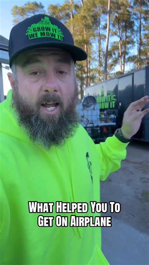 Grow It We Mow It | I need ya help! Im scared to get on a airplane! What has helped you get over being afraid of getting on airplane #growitwemowit | Instagram